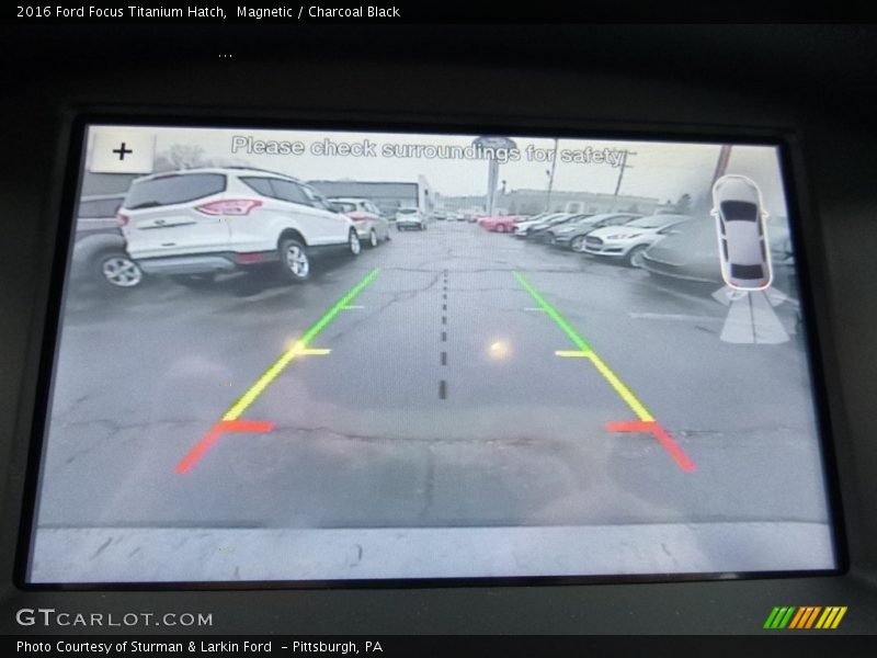 Magnetic / Charcoal Black 2016 Ford Focus Titanium Hatch