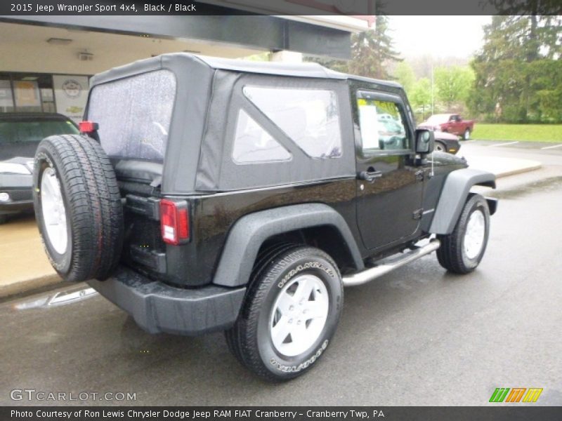 Black / Black 2015 Jeep Wrangler Sport 4x4