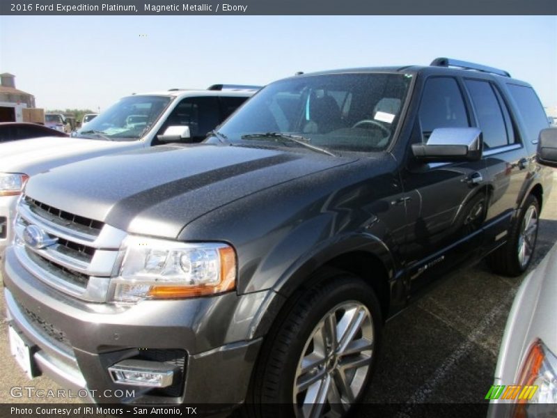 Magnetic Metallic / Ebony 2016 Ford Expedition Platinum
