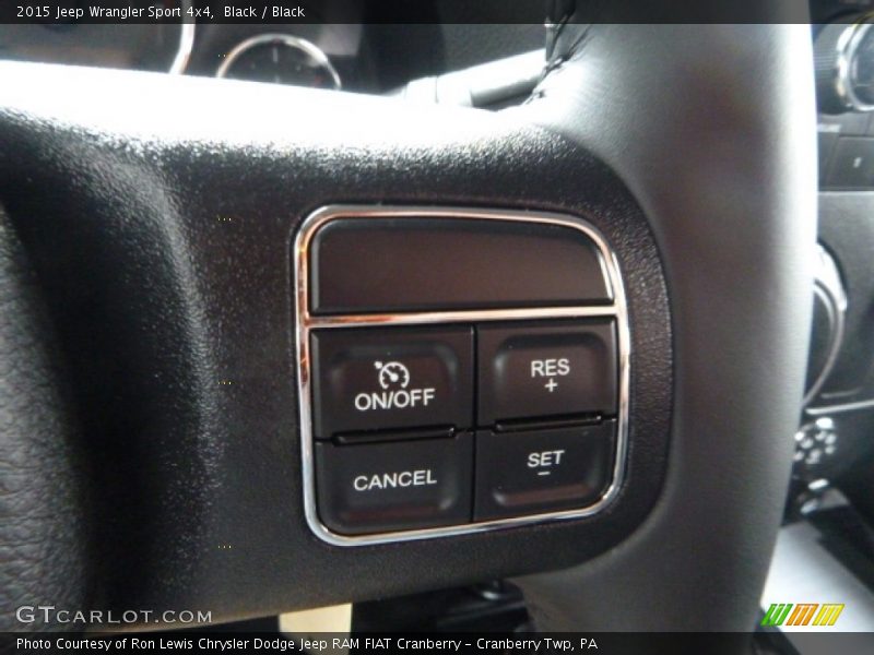 Black / Black 2015 Jeep Wrangler Sport 4x4