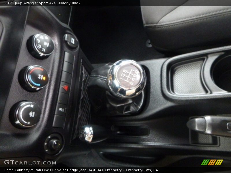 Black / Black 2015 Jeep Wrangler Sport 4x4