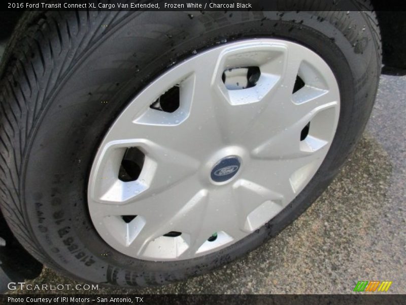 Frozen White / Charcoal Black 2016 Ford Transit Connect XL Cargo Van Extended