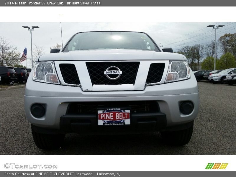 Brilliant Silver / Steel 2014 Nissan Frontier SV Crew Cab