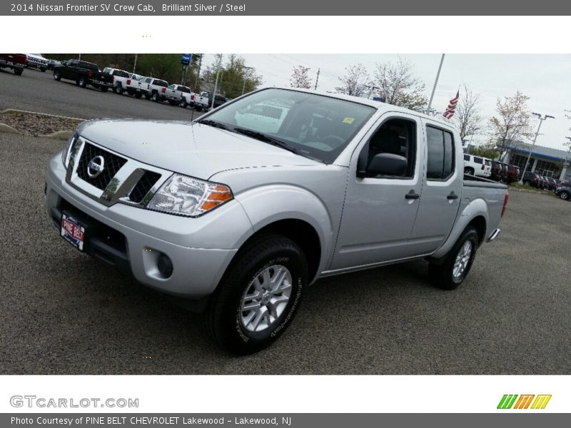 Brilliant Silver / Steel 2014 Nissan Frontier SV Crew Cab