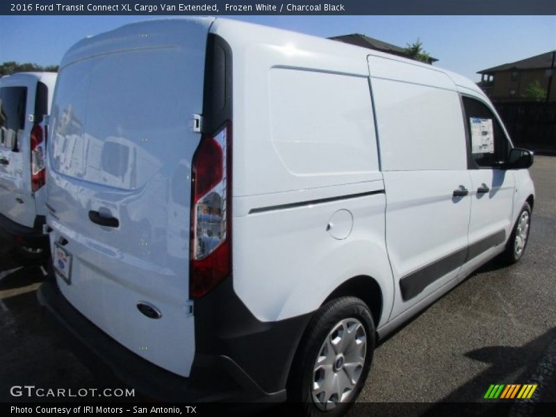 Frozen White / Charcoal Black 2016 Ford Transit Connect XL Cargo Van Extended