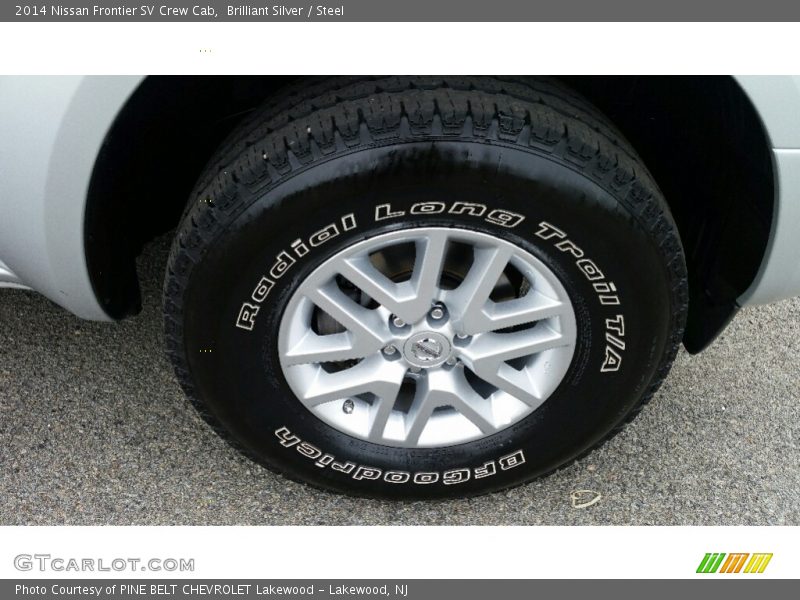Brilliant Silver / Steel 2014 Nissan Frontier SV Crew Cab