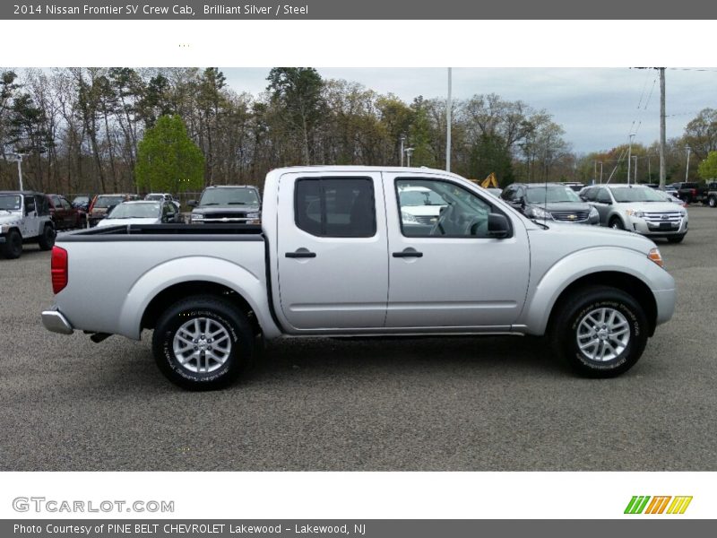 Brilliant Silver / Steel 2014 Nissan Frontier SV Crew Cab