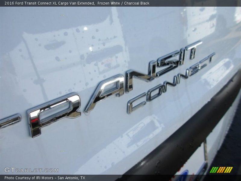 Frozen White / Charcoal Black 2016 Ford Transit Connect XL Cargo Van Extended