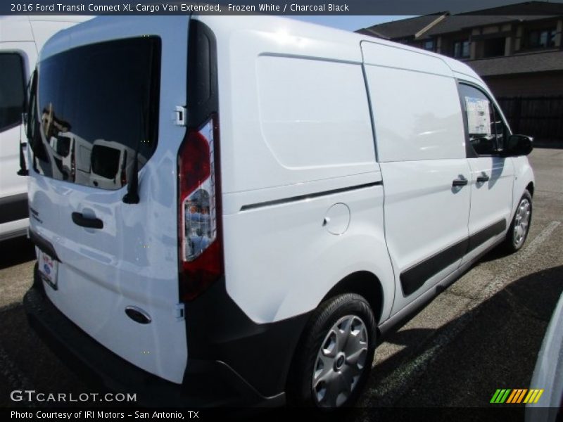 Frozen White / Charcoal Black 2016 Ford Transit Connect XL Cargo Van Extended