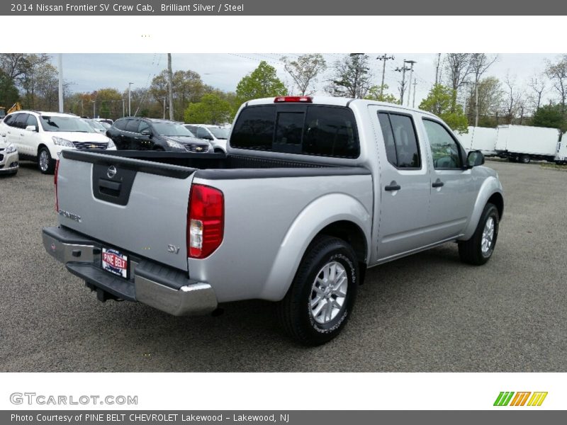 Brilliant Silver / Steel 2014 Nissan Frontier SV Crew Cab