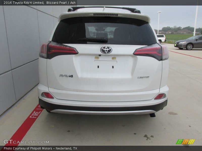 Blizzard Pearl / Ash 2016 Toyota RAV4 Limited