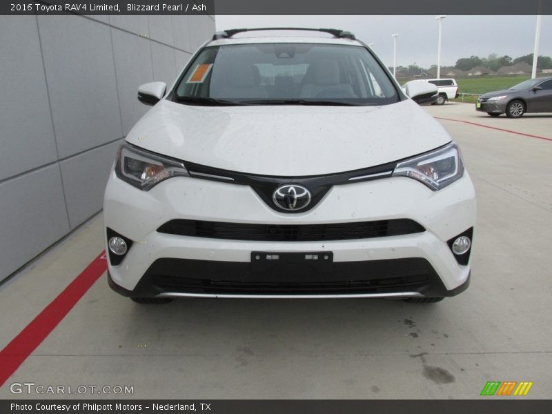 Blizzard Pearl / Ash 2016 Toyota RAV4 Limited