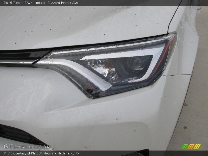 Blizzard Pearl / Ash 2016 Toyota RAV4 Limited