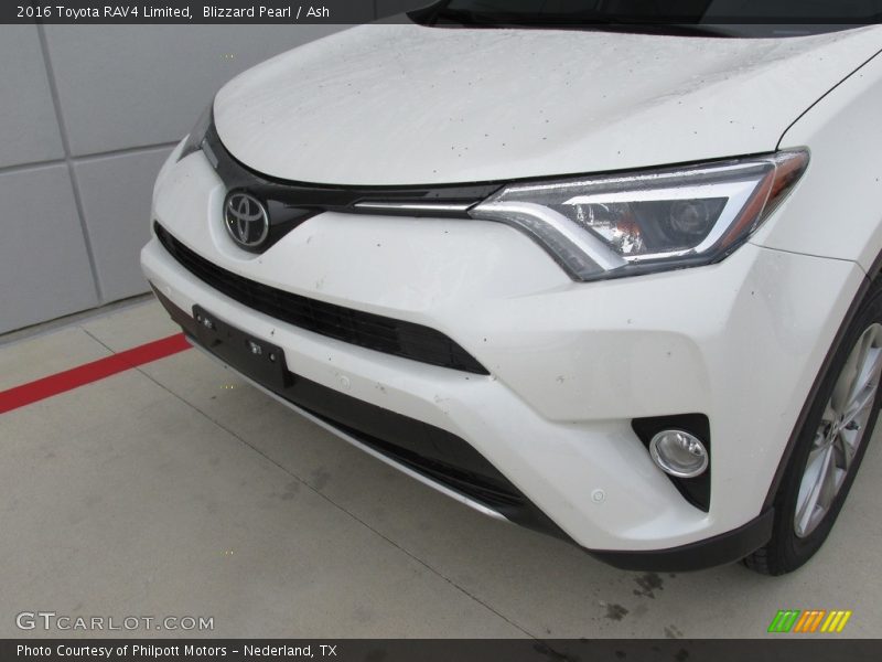 Blizzard Pearl / Ash 2016 Toyota RAV4 Limited