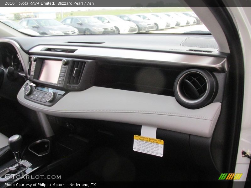 Blizzard Pearl / Ash 2016 Toyota RAV4 Limited