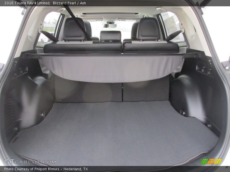  2016 RAV4 Limited Trunk