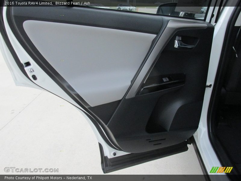 Blizzard Pearl / Ash 2016 Toyota RAV4 Limited