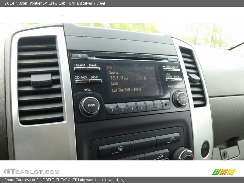 Brilliant Silver / Steel 2014 Nissan Frontier SV Crew Cab