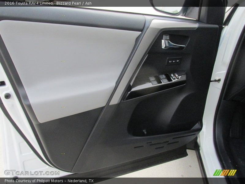 Blizzard Pearl / Ash 2016 Toyota RAV4 Limited