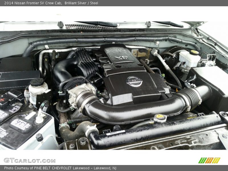 Brilliant Silver / Steel 2014 Nissan Frontier SV Crew Cab