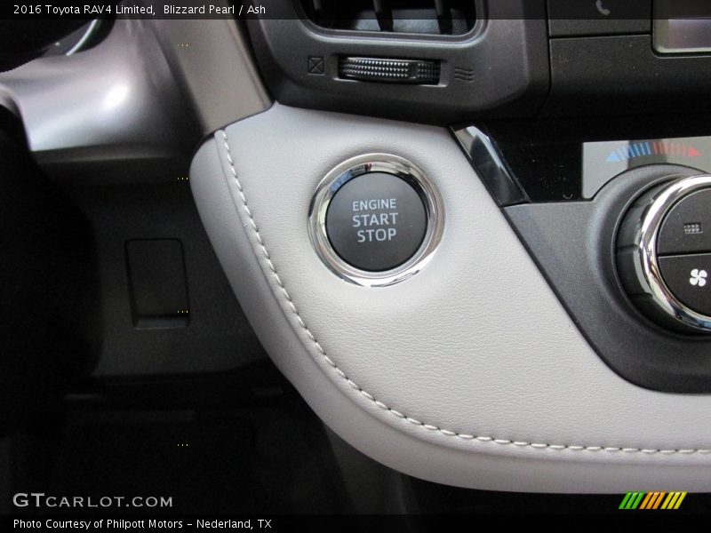 Blizzard Pearl / Ash 2016 Toyota RAV4 Limited