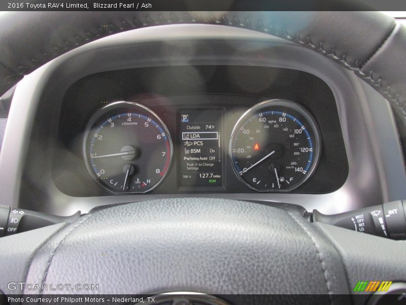 Blizzard Pearl / Ash 2016 Toyota RAV4 Limited