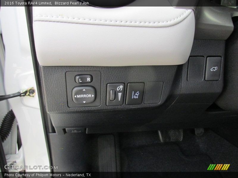 Blizzard Pearl / Ash 2016 Toyota RAV4 Limited