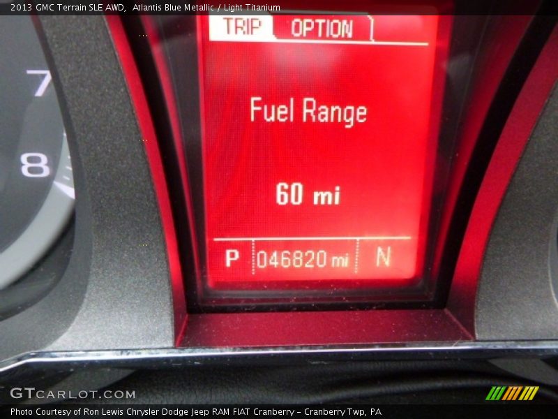 Atlantis Blue Metallic / Light Titanium 2013 GMC Terrain SLE AWD