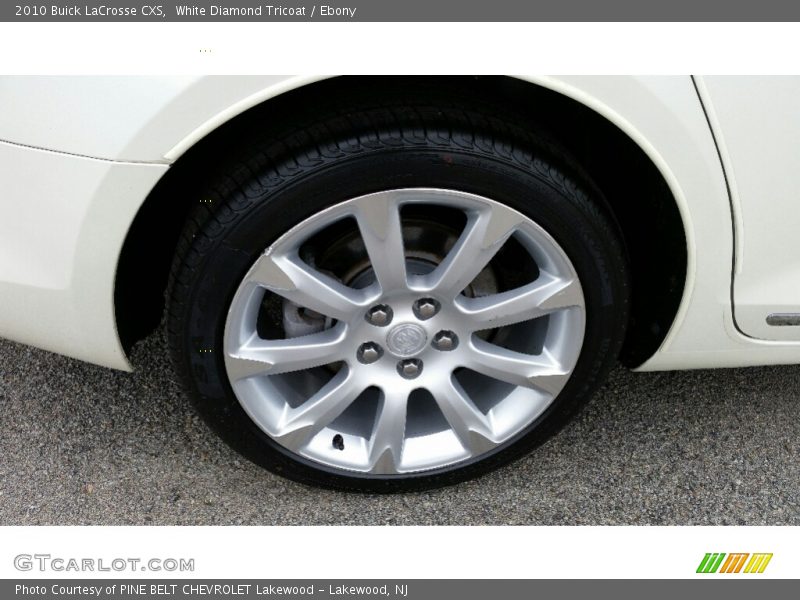 White Diamond Tricoat / Ebony 2010 Buick LaCrosse CXS