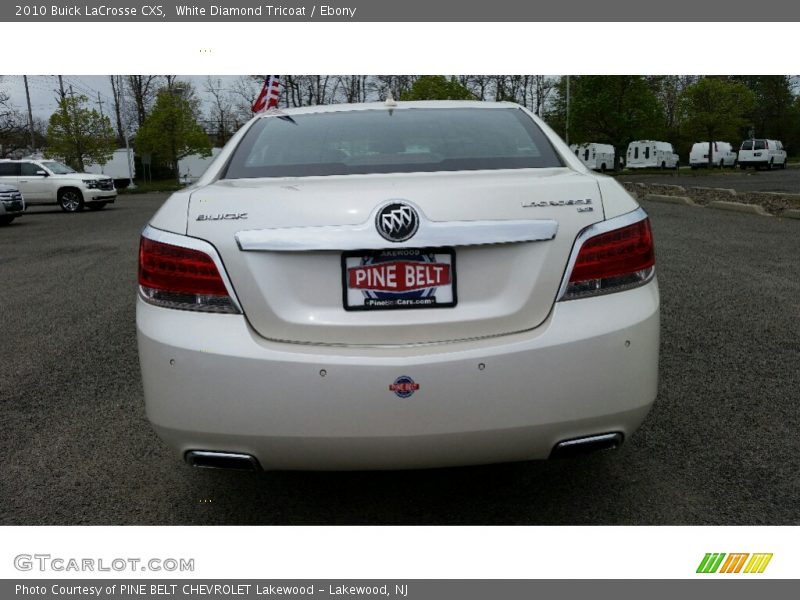 White Diamond Tricoat / Ebony 2010 Buick LaCrosse CXS