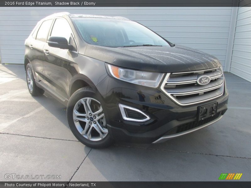 Shadow Black / Ebony 2016 Ford Edge Titanium