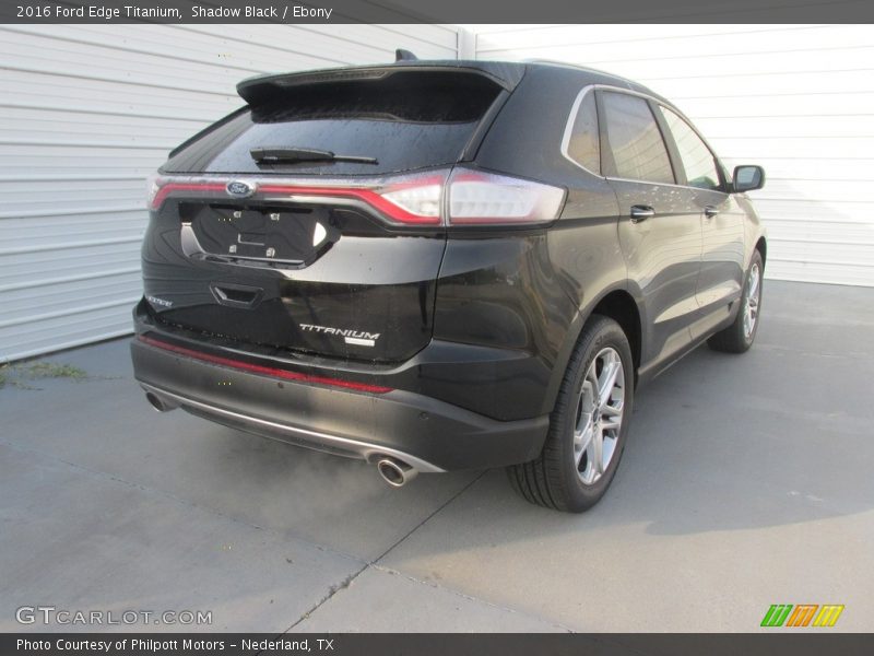 Shadow Black / Ebony 2016 Ford Edge Titanium