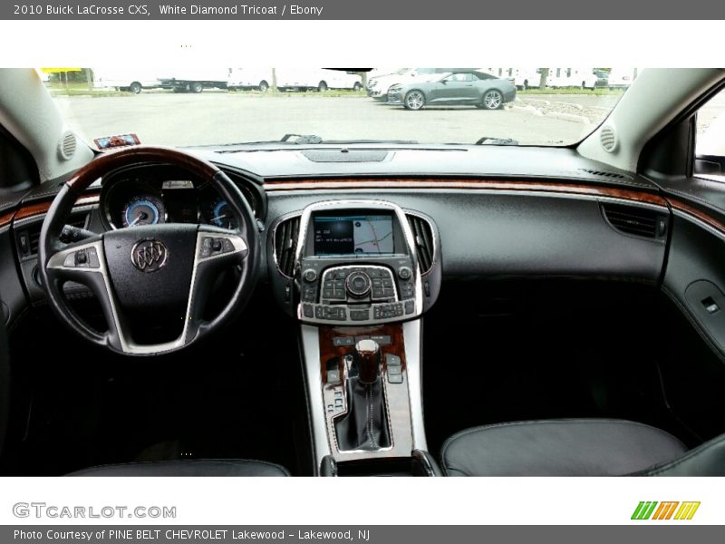 White Diamond Tricoat / Ebony 2010 Buick LaCrosse CXS