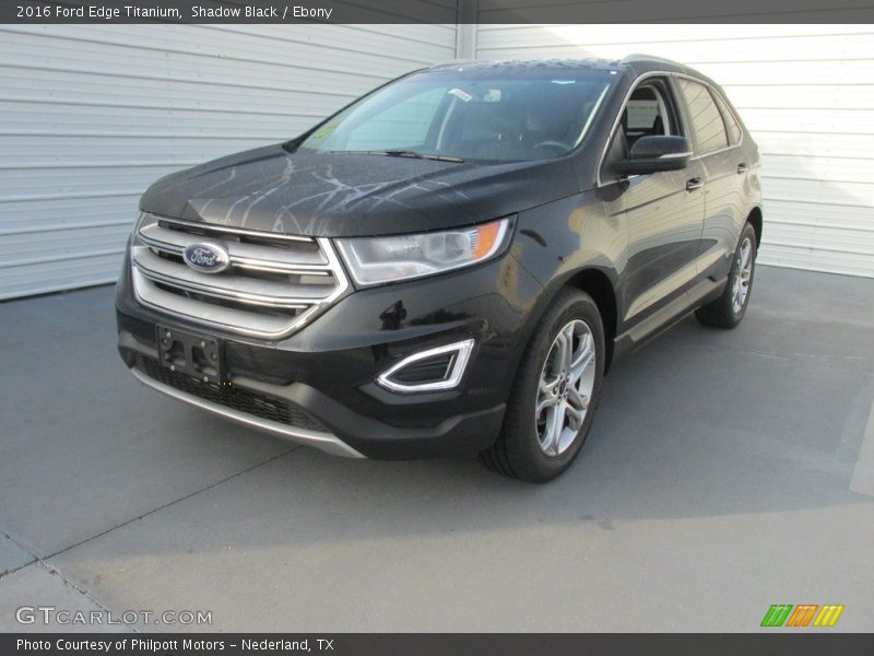 Shadow Black / Ebony 2016 Ford Edge Titanium