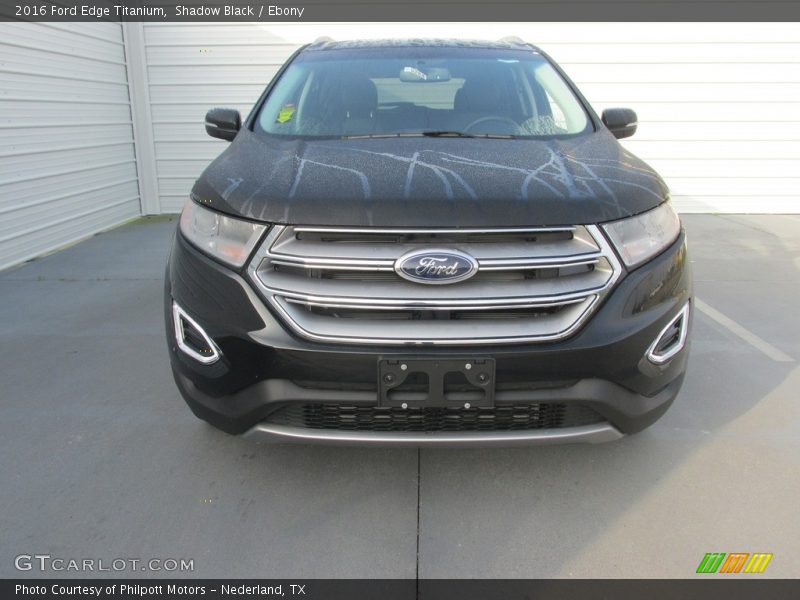 Shadow Black / Ebony 2016 Ford Edge Titanium