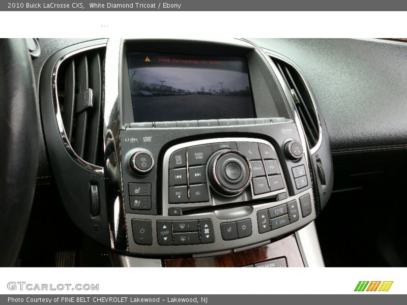 White Diamond Tricoat / Ebony 2010 Buick LaCrosse CXS