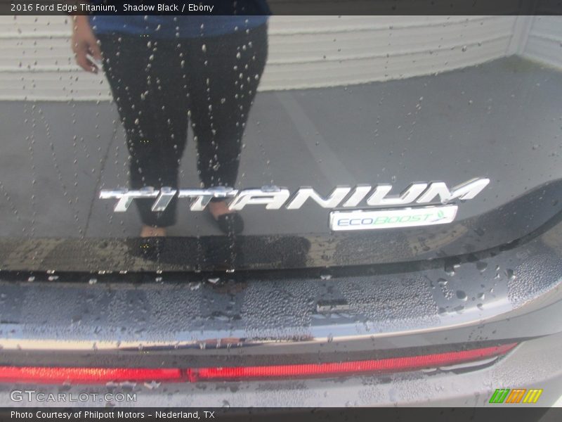 Shadow Black / Ebony 2016 Ford Edge Titanium