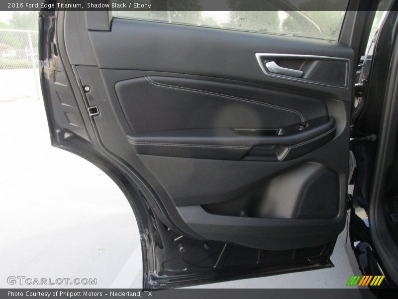 Shadow Black / Ebony 2016 Ford Edge Titanium