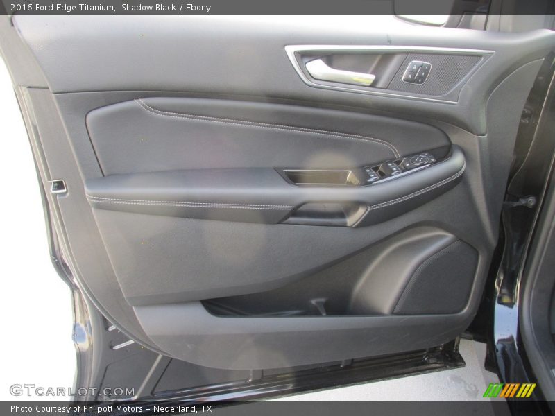 Shadow Black / Ebony 2016 Ford Edge Titanium