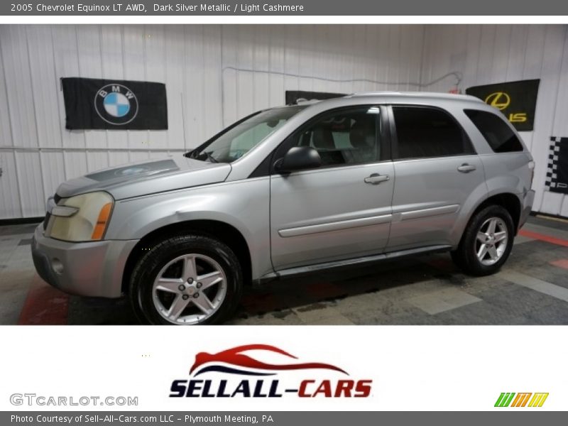 Dark Silver Metallic / Light Cashmere 2005 Chevrolet Equinox LT AWD