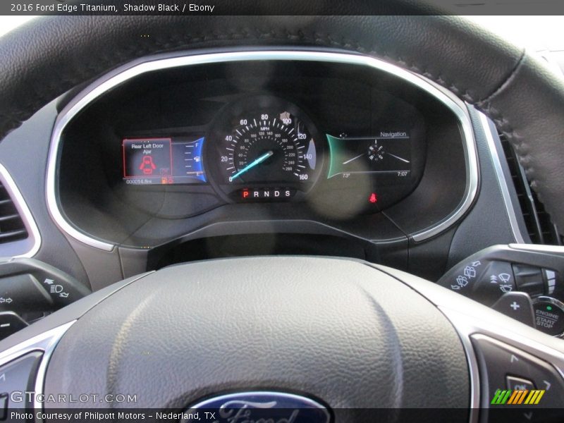 Shadow Black / Ebony 2016 Ford Edge Titanium
