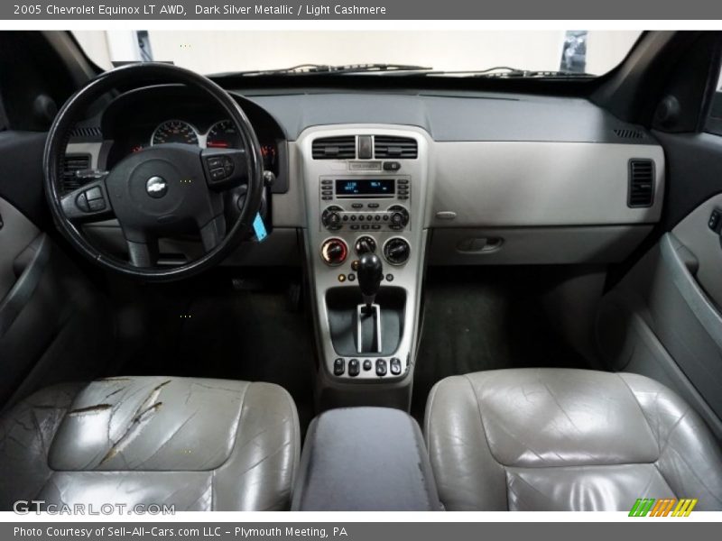Dark Silver Metallic / Light Cashmere 2005 Chevrolet Equinox LT AWD