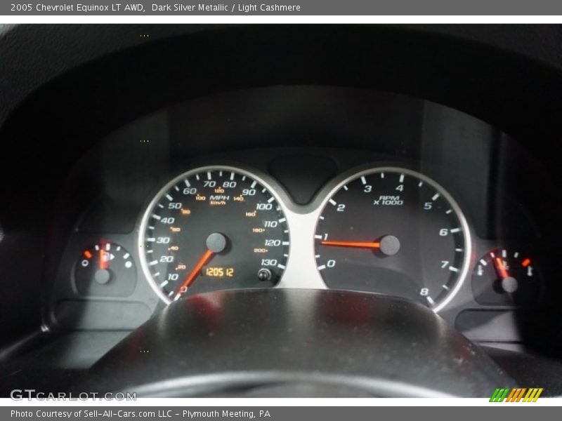 Dark Silver Metallic / Light Cashmere 2005 Chevrolet Equinox LT AWD