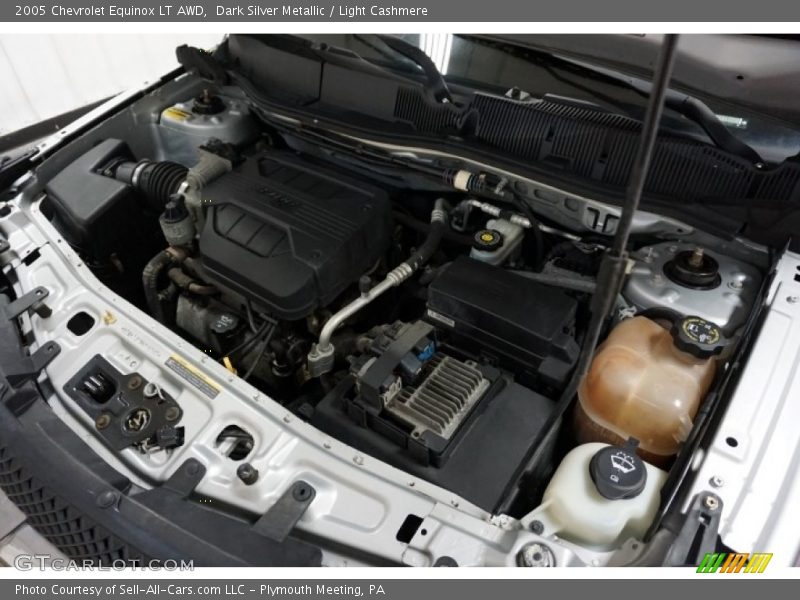 Dark Silver Metallic / Light Cashmere 2005 Chevrolet Equinox LT AWD