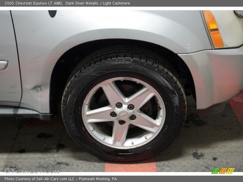 Dark Silver Metallic / Light Cashmere 2005 Chevrolet Equinox LT AWD