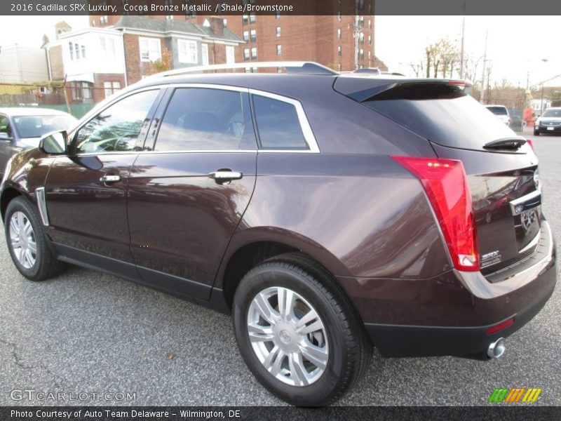 Cocoa Bronze Metallic / Shale/Brownstone 2016 Cadillac SRX Luxury