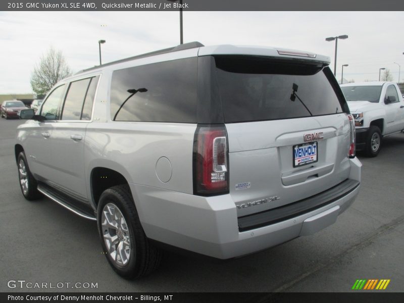 Quicksilver Metallic / Jet Black 2015 GMC Yukon XL SLE 4WD