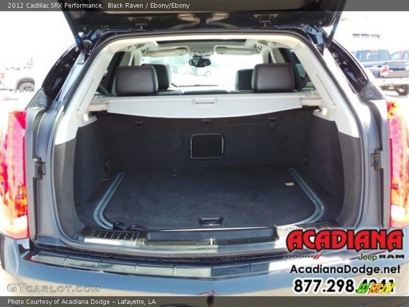 Black Raven / Ebony/Ebony 2012 Cadillac SRX Performance