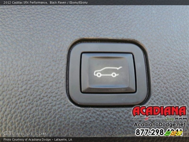 Black Raven / Ebony/Ebony 2012 Cadillac SRX Performance