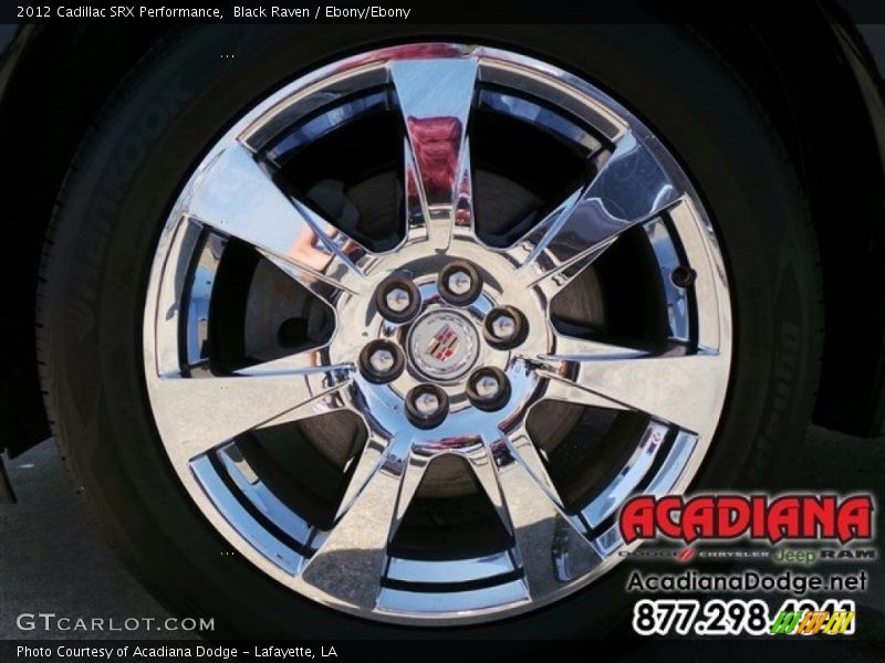 Black Raven / Ebony/Ebony 2012 Cadillac SRX Performance